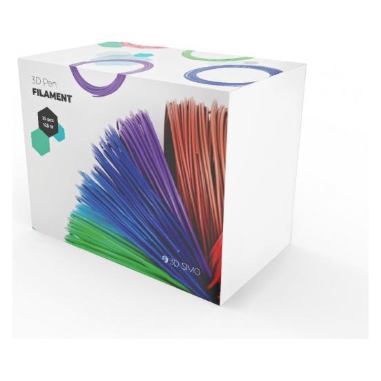 Boffin Filament 125m (Multipro/KIT) - ABS/PLA verschiedene Farben (ABS, PLA, 1.75 mm) (G3D3015)