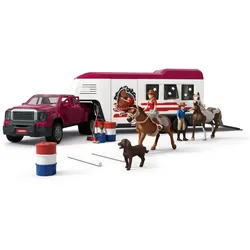 schleich® 42705 HORSE CLUB Lakeside Truck mit Anhänger