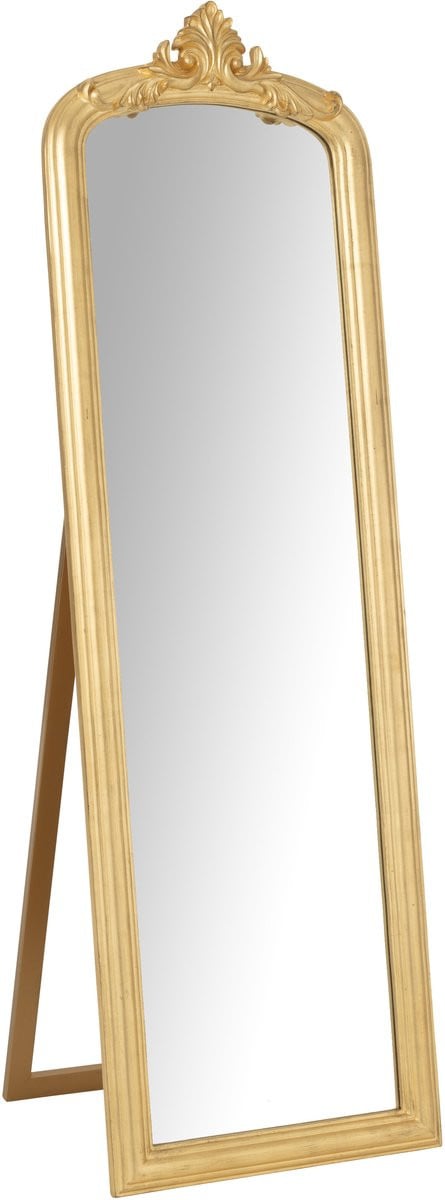 J-Line spiegel Emi hout goud