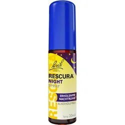 Bachblüten Rescura Night Spray Alkoholfrei 20 ML