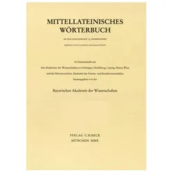 Mittellateinisches Wörterbuch 51. Lieferung (irroro - kyrius), Fachbücher