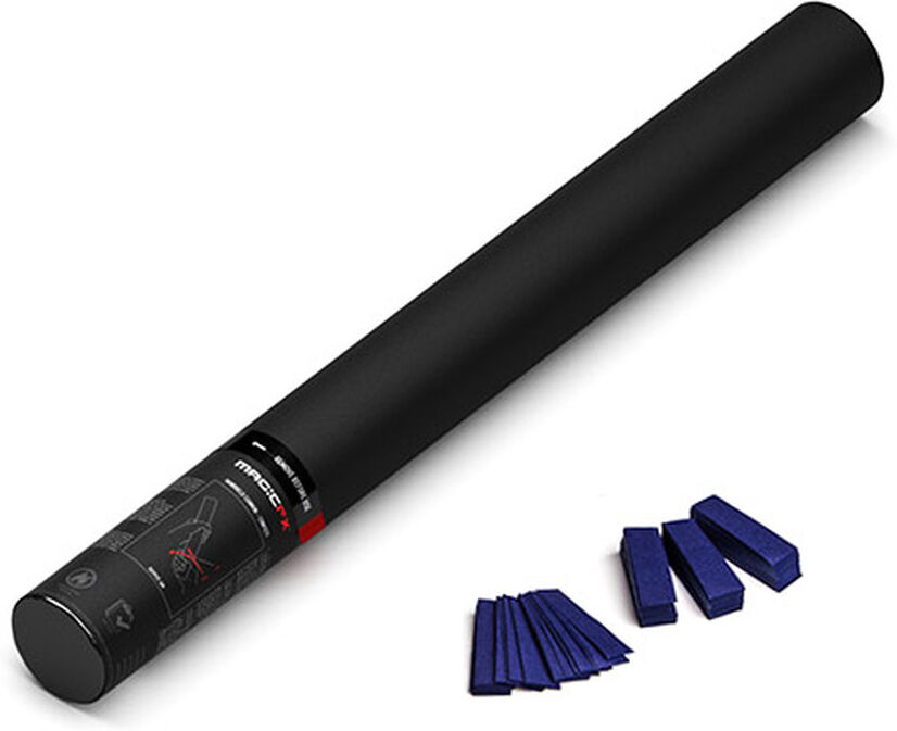 MagicFX Magic Fx Handbetriebene Konfettikanone 50cm - Dunkelblau