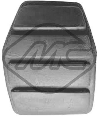 Metalcaucho Pedalbelag, Bremspedal 13106 Für Renault