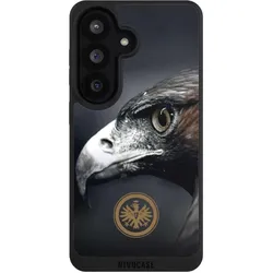 Nivocase Handyhülle für Samsung Galaxy S26 Hülle NIVOpure Case Schwarz Adler Eintracht Frankfurt (Samsung Galaxy S26), Smartphone Hülle, Schwarz