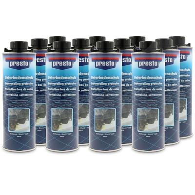 Presto 12x 1 L Unterbodenschutz Bitumen schwarz [Hersteller-Nr. 603239]