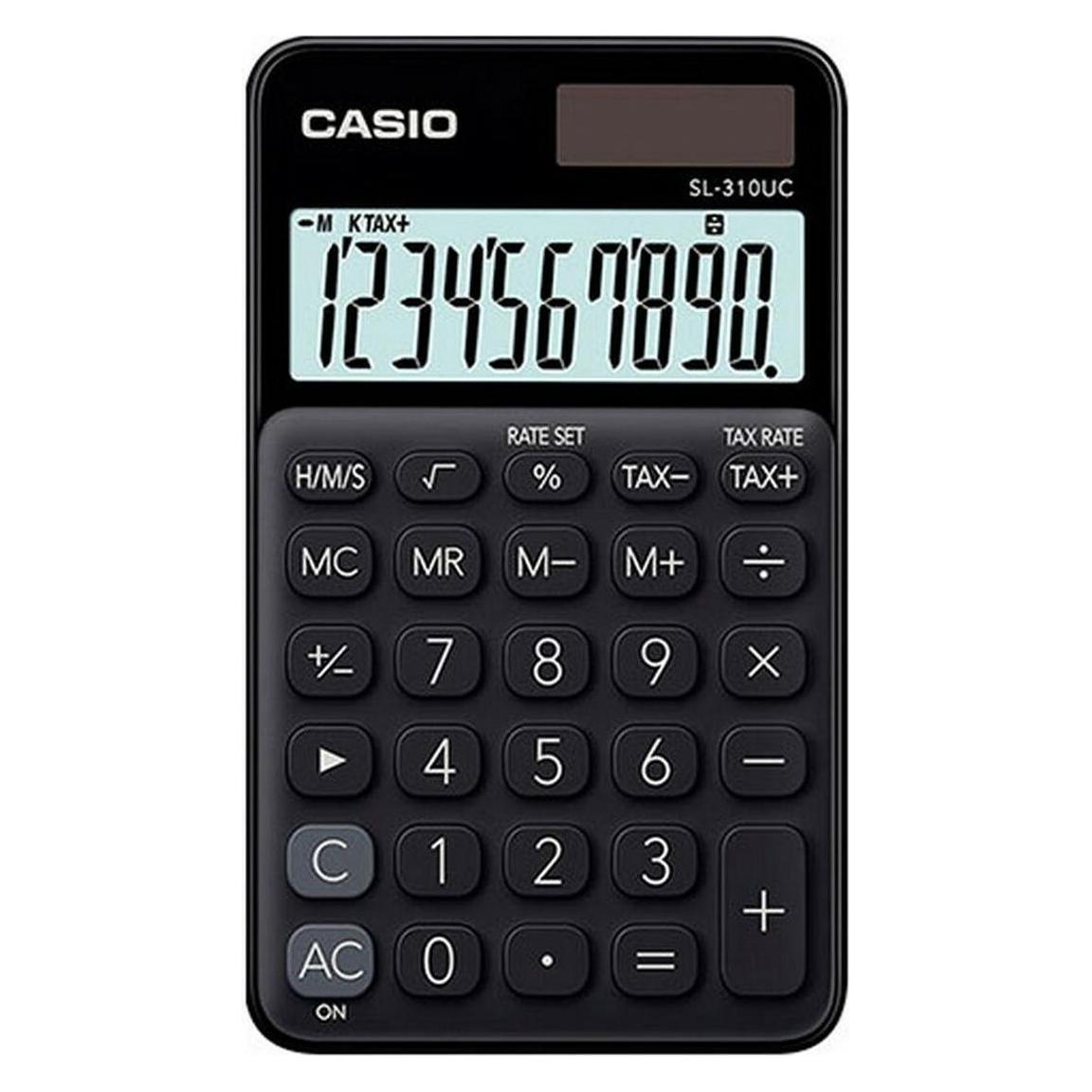 Casio SL-310UC-BK (Batteriebetrieb, Solarenergie) (CS-SL-310UC-BK)