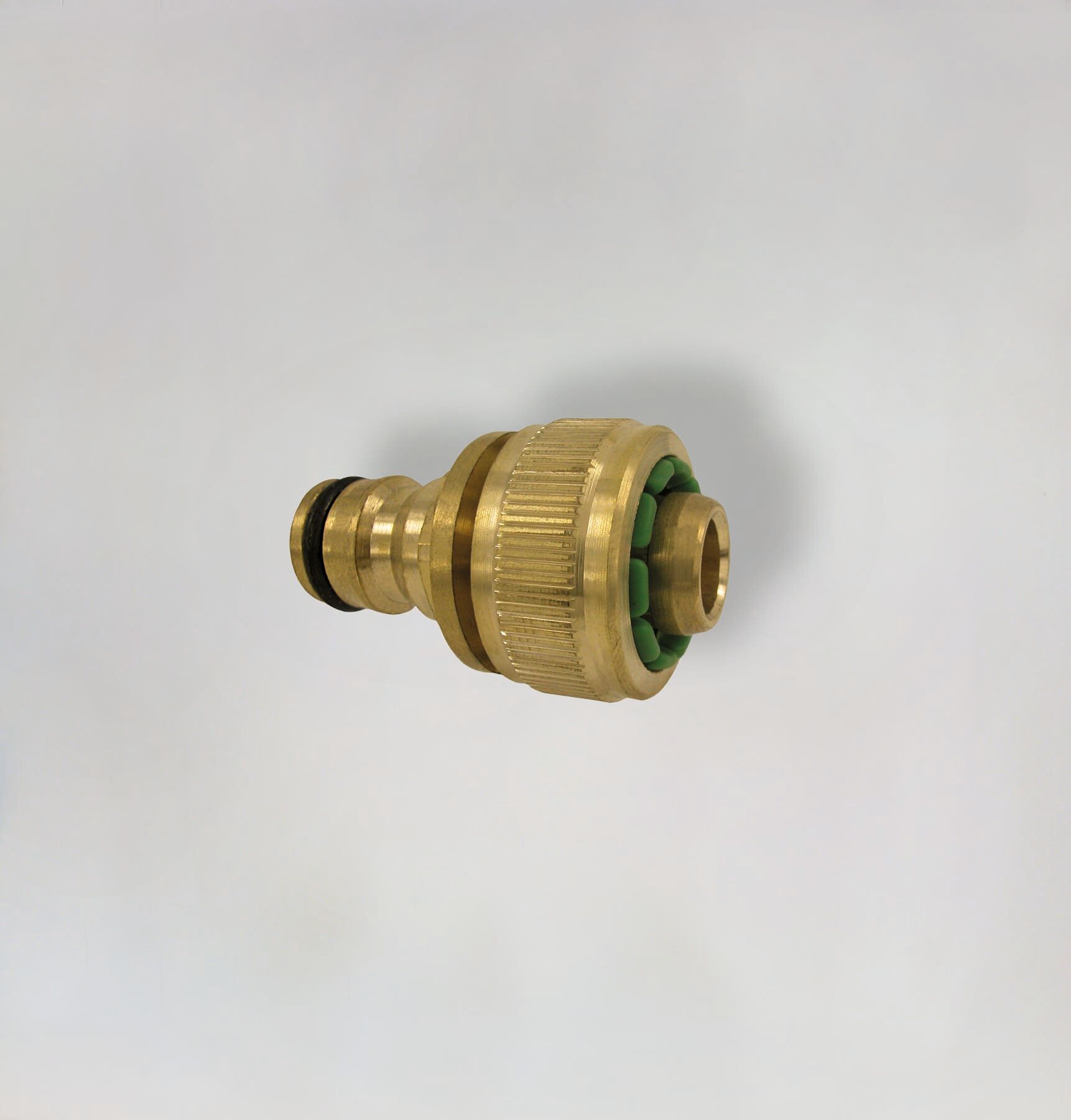 Pièce de tuyau Fukana avec raccord enfichable 33021 1/2", pour Gardena, laiton
