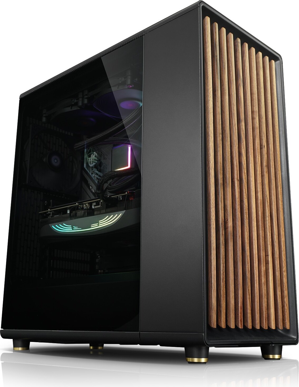 kiebel.de Gaming PC Black Forest VIII AMD Ryzen 7 8700F, 32GB DDR5, NVIDIA RTX 5060 8 GB, 1TB SSD, Windows 11, Gaming PC