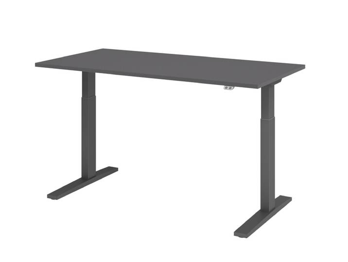 Stehtisch 160 x 80 cm Graphit
