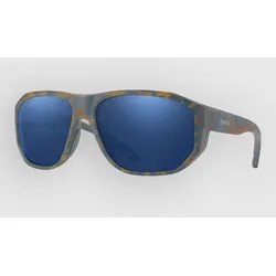 Smith Outrigger Matte Flint / Tarmac Tortoise Sonnenbrille cp glass pol dark blue mr Gr. Uni