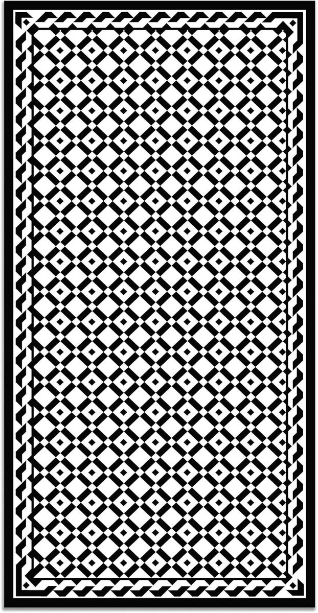Geometrisch Scandinavisch Vloerkleed van Polypropyleen voor Woonkamer, Keuken of Hal