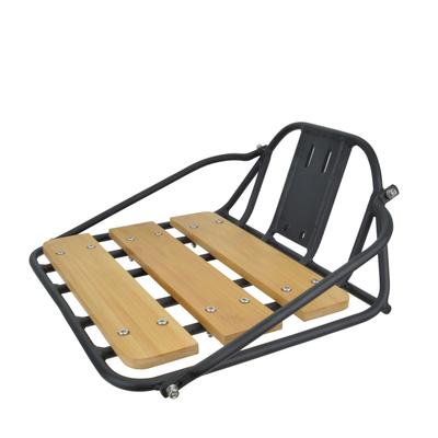 Fahrradkorb SACHSENRAD "Korb Flat für SachsenRad C5 und R8 Flex III", braun (schwarz, beige), Taschen, B/H/T: 26cm x 15cm, B:26cm H:15cm