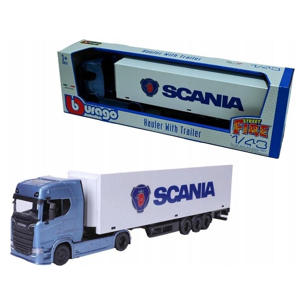 Bburago Strassenfeuer Scania 1:43 (4893993016525)