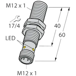 Turck Sensor BI2.5FE-E #1615011
