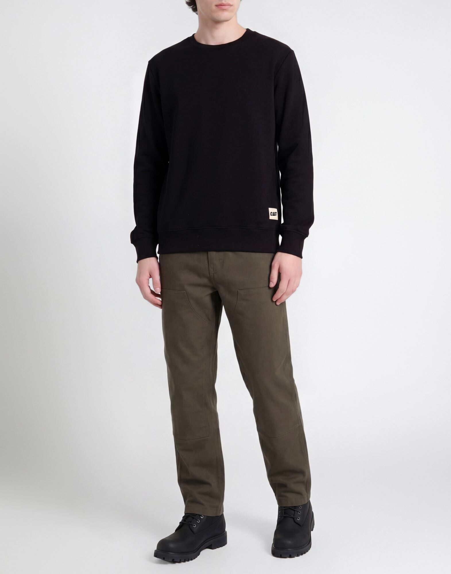 Caterpillar Sudadera Hombre Negro L,M,S,XL,XXL Hombre