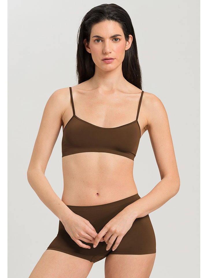 Hanro Bustier in Braun - S