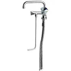 BieTal® Spülbeckenhahn Wasserhahn Mischbatterie Hochdruck mit 30 cm Unterspülung