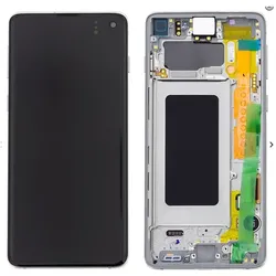 Samsung Galaxy S10 Display White (Samsung Galaxy S10), Mobilgerät Ersatzteile, Weiss