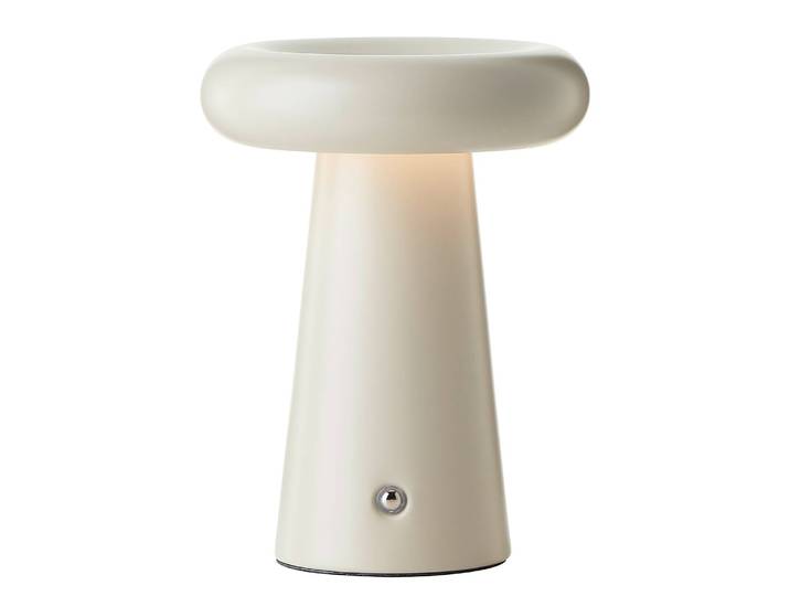 LED-Wegeleuchten Muffin Ø 14cm Beige/Beige
