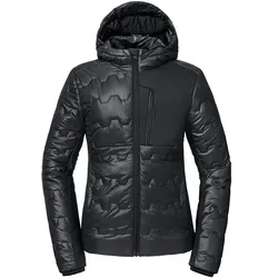 Damen Steppjacke "KACHELOFEN" - XXL - schwarz