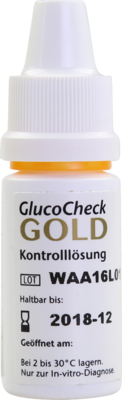Aktivmed GmbH GLUCOCHECK GOLD Kontrolllösung mittel 4 ml 11864910