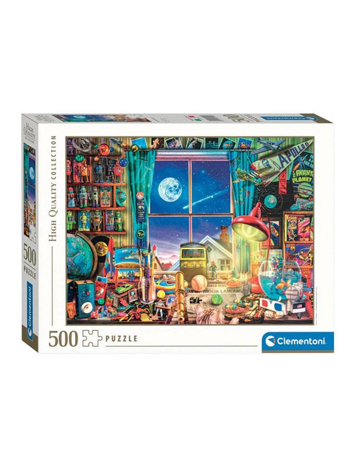 Clementoni Puzzle HQC To the Moon, 500-teilig