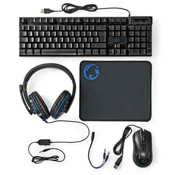 Nedis Gaming Combo Kit GCK51110BKDE