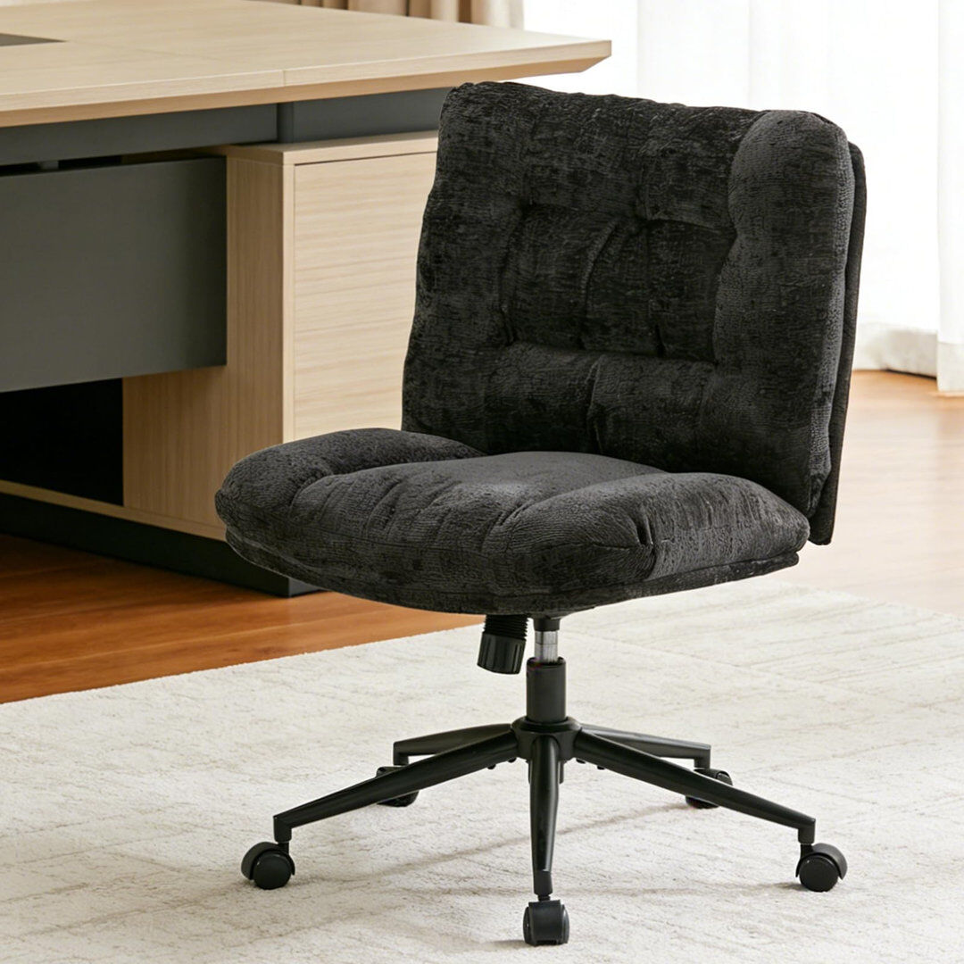 Brayden Studio Office Chair Gray/Gray 73.66cm W X 67.31cm D
