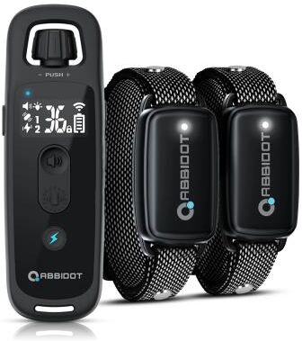 Uplifted Goods Smart Remote Dog Training Collar With Long Range Control b Black
