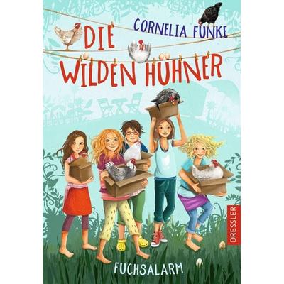 Die Wilden Hühner 3. Fuchsalarm, Gebundene Ausgabe von Cornelia Funke, Dressler, 978-3-7915-0082-9