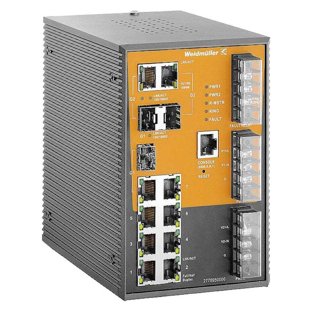 Weidmüller Schalter managed Fast/ (7 Ports) (2778950000)