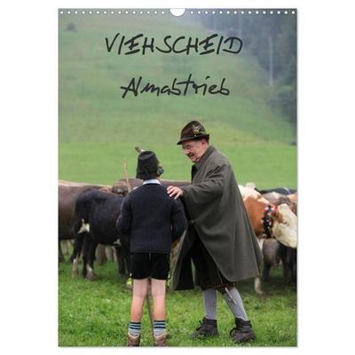 Viehscheid Almabtrieb (Wandkalender 2027 DIN A3 hoch), CALVENDO Monatskalender