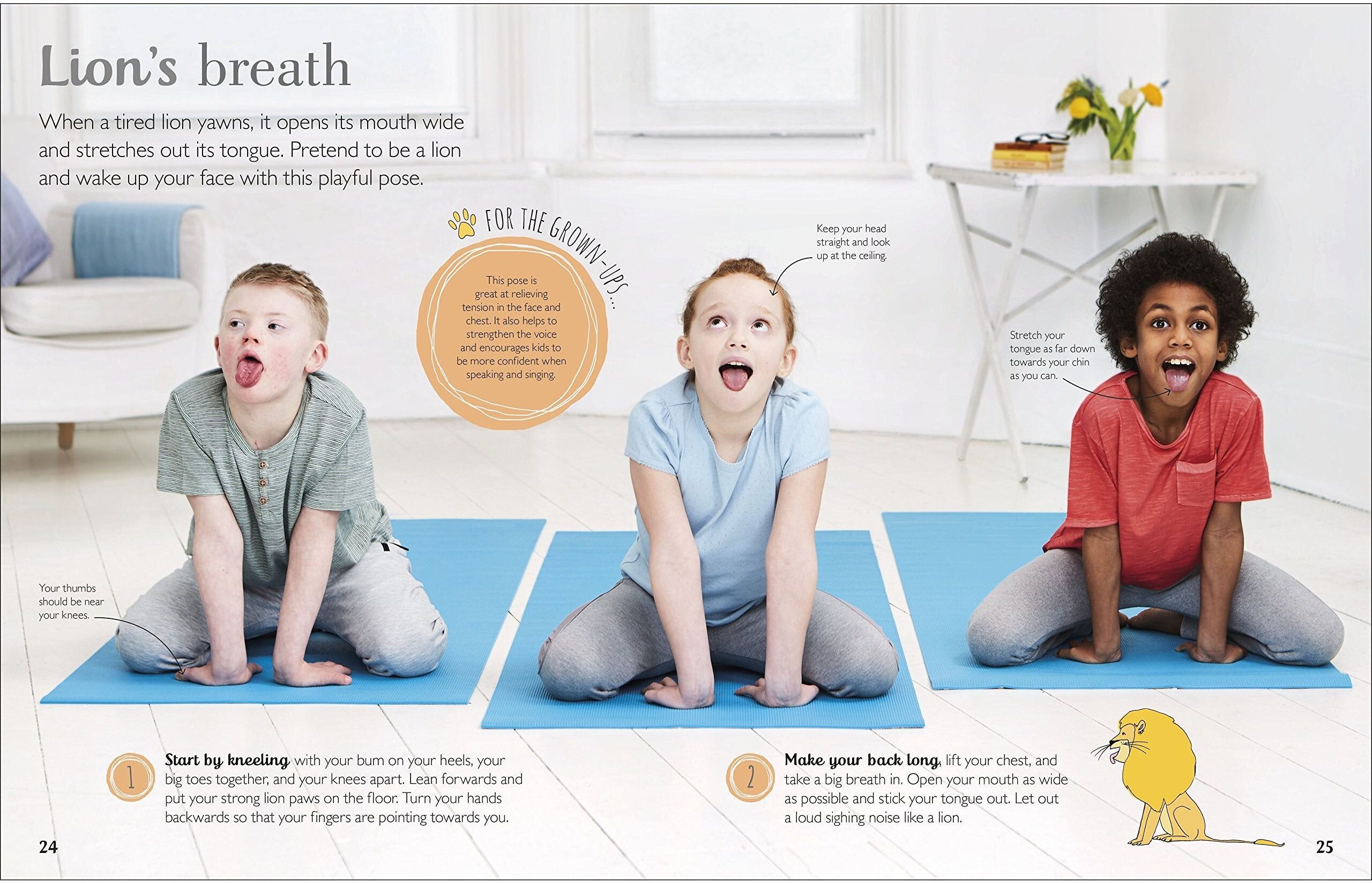DK Yoga For Kids: Simple First Steps in Yoga and Mindfulness (Mindfulness for Kids) by Susannah Hoffman