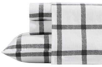Eddie Bauer Printed Cotton Flannel Sheet Set