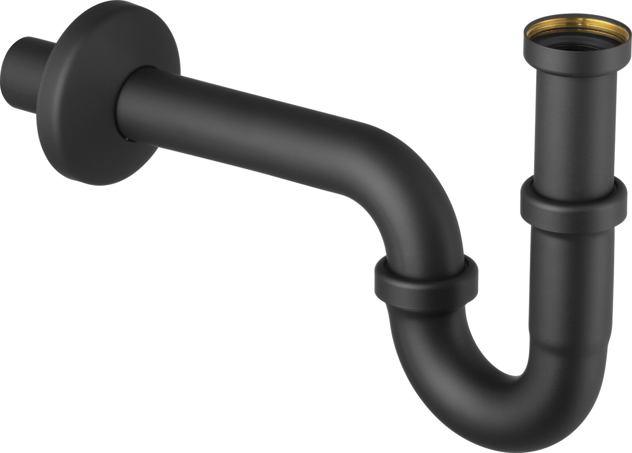 Viega piège à odeurs de tuyau et siphon 5611.5 818142 G 1 1/4x32mm, noir mat