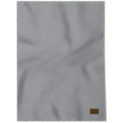 Wohndecke SANSIBAR (BL 150x200 cm) - silber - BL 150x200 cm