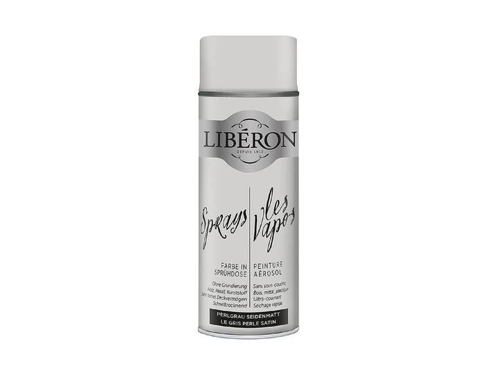 Liberon Spray Seidenmatt Perlgrau 0.4 l