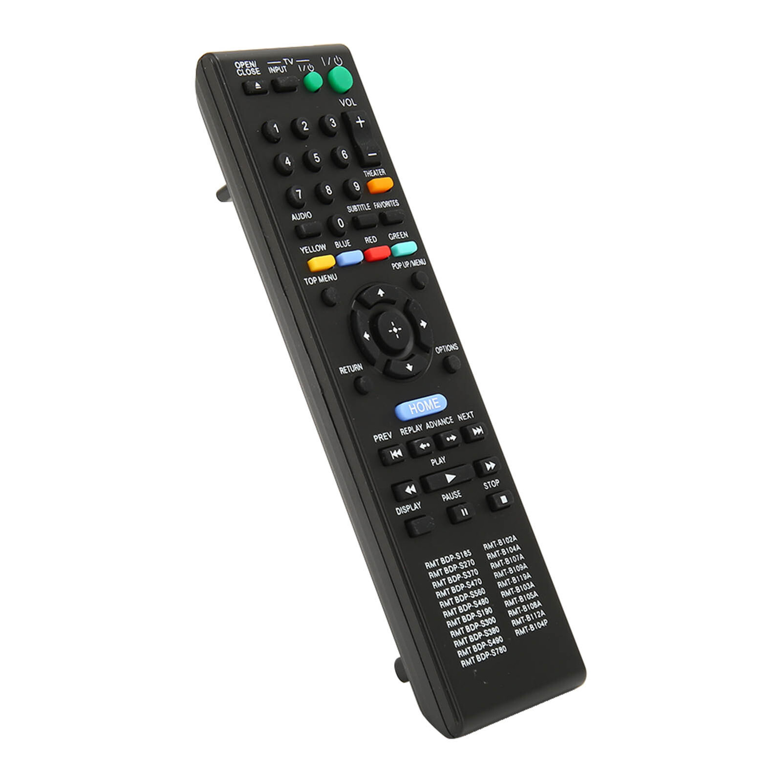 Cocosity Vervangende afstandsbediening voor mediaspeler, DVD-speler en HD-speler