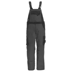 Premium Latzhose ECKHARD "Twill 300" - 90 - anthrazit/schwarz