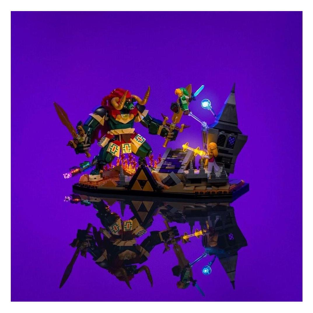 Light my bricks LMB 2.0 LED Licht Set für LEGO 77093 Zelda - Ocarina of Time, Das Letzte Gefecht (77093)