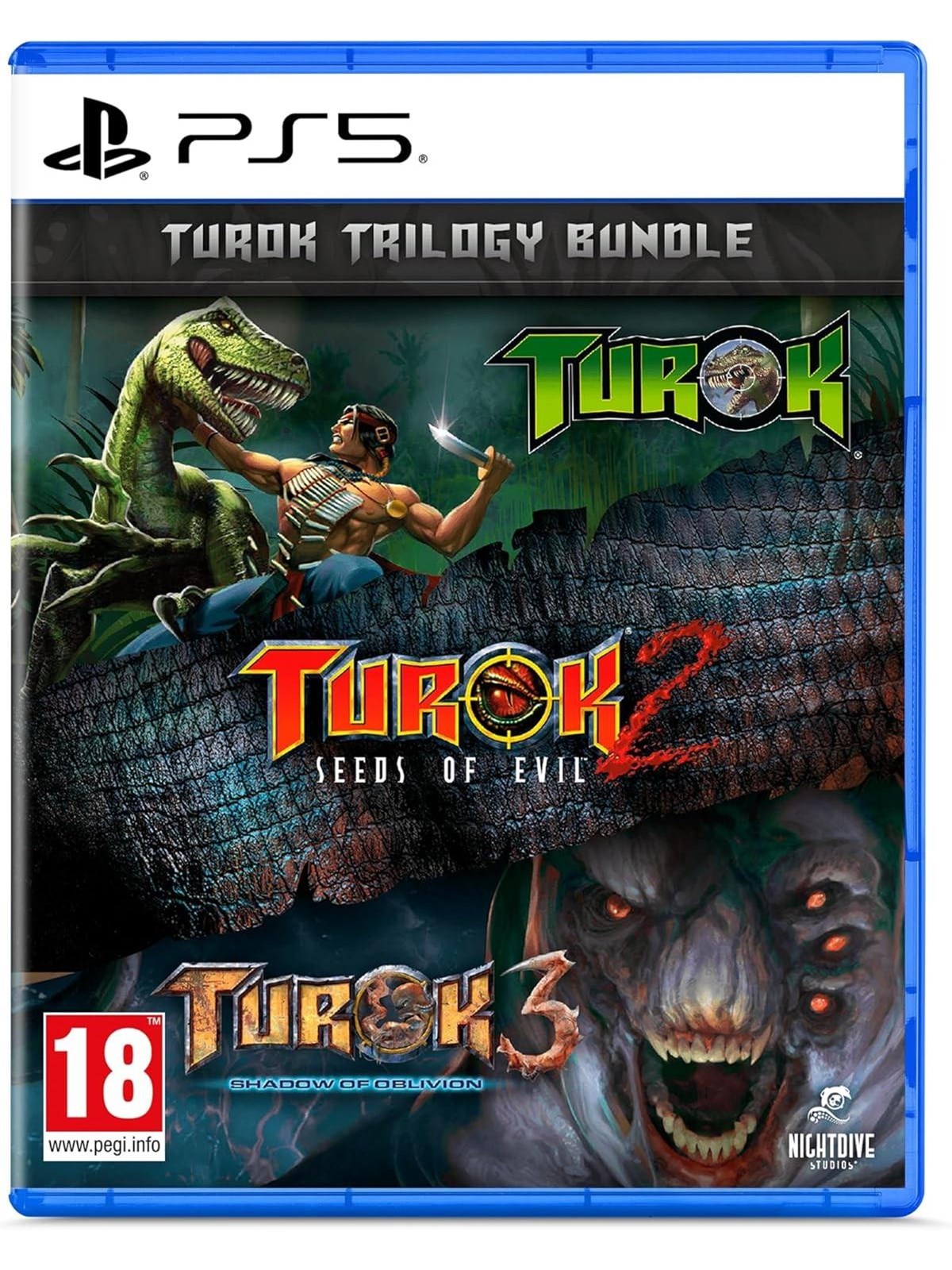 Turok Trilogy Bundle - Sony PlayStation 5 - FPS - PEGI 18