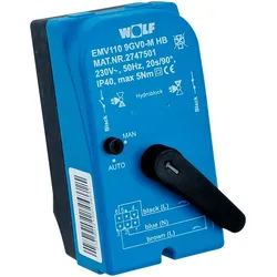 Wolf Motor Steck Auf/Zu EMV110 HB (230VAC)