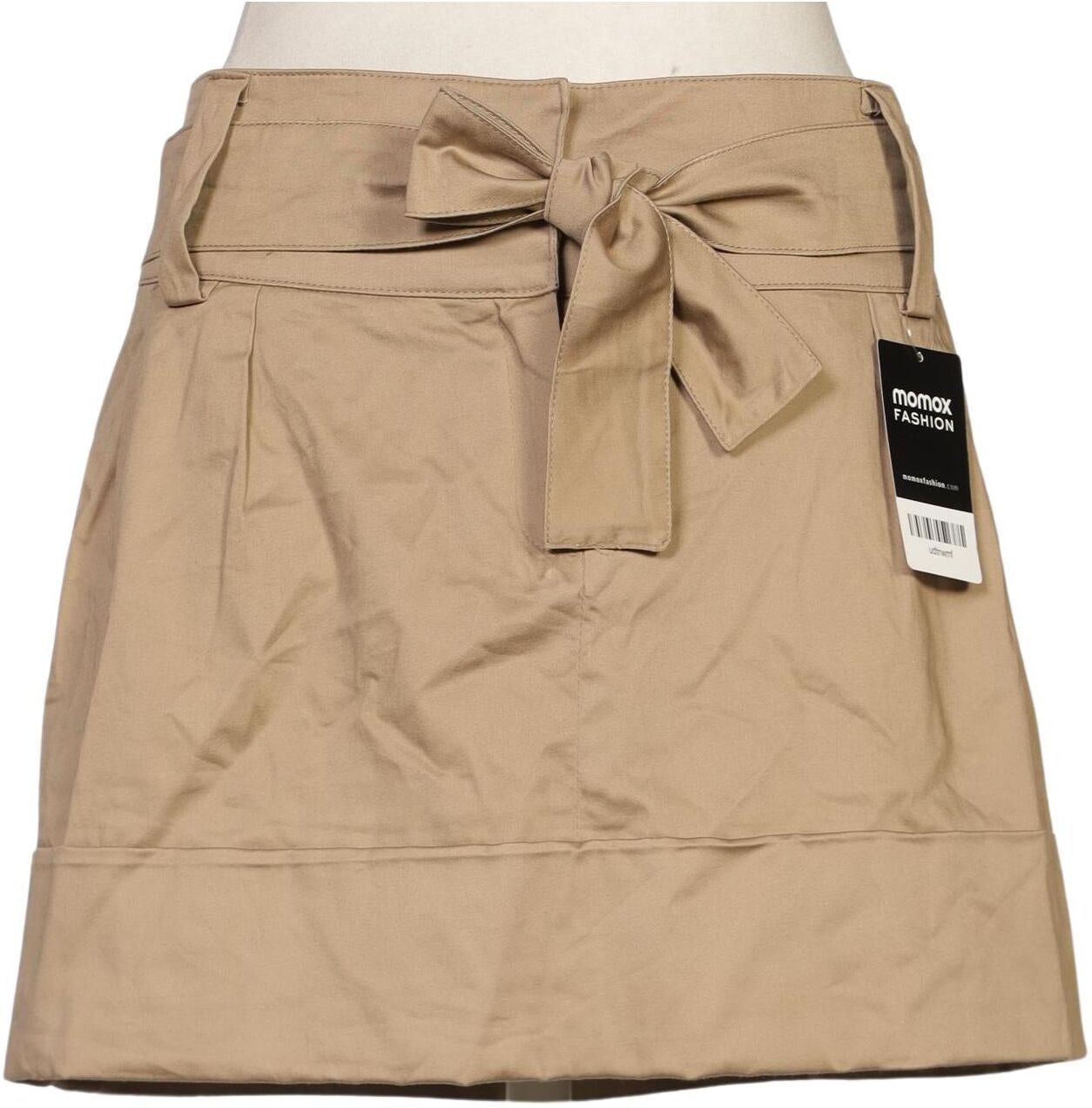 JO NO FUI Damen Rock, Beige, Gr. EU 36 (IT 42), Baumwolle / Elasthan - Second Hand