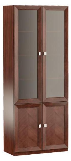 Schrank Holzschrank Bücherschrank Kommode Büro Wand System Regal Möbel Schränke