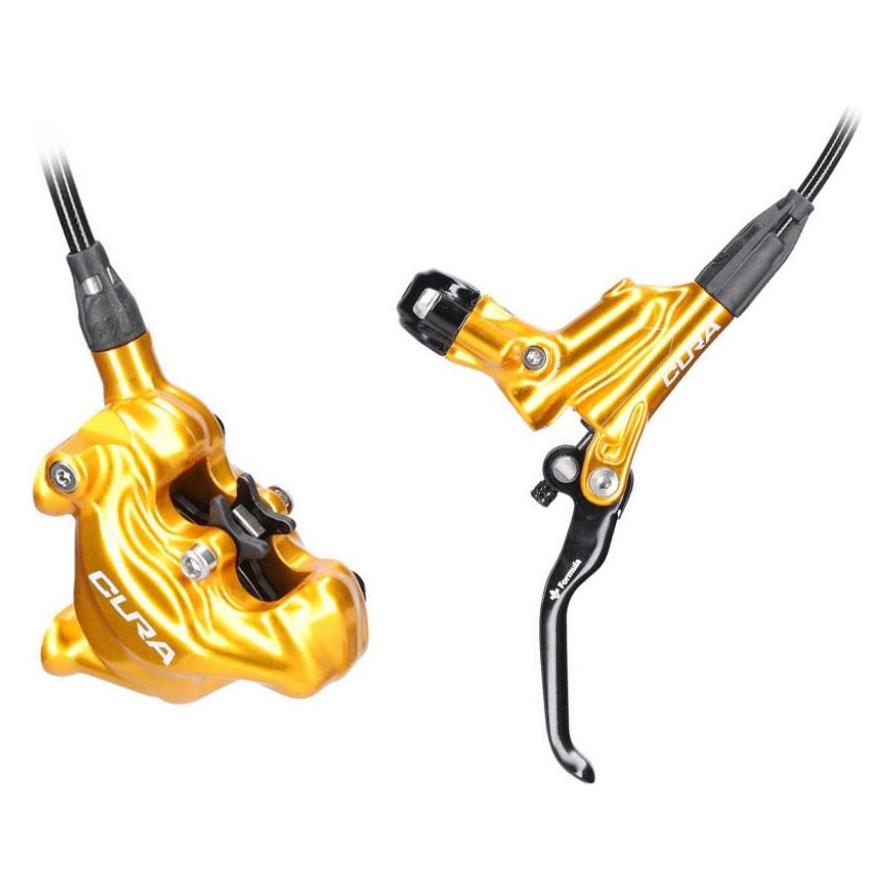Formula CURA FM Scheibenbremse, VR/HR, 175cm, gold (Vorne + Hinten, Bremsset, 2) (FD94175-FG)