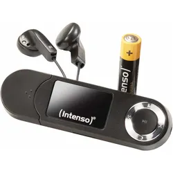 Intenso Music Walker (16 GB), MP3 Player + Portable Audiogeräte, Schwarz