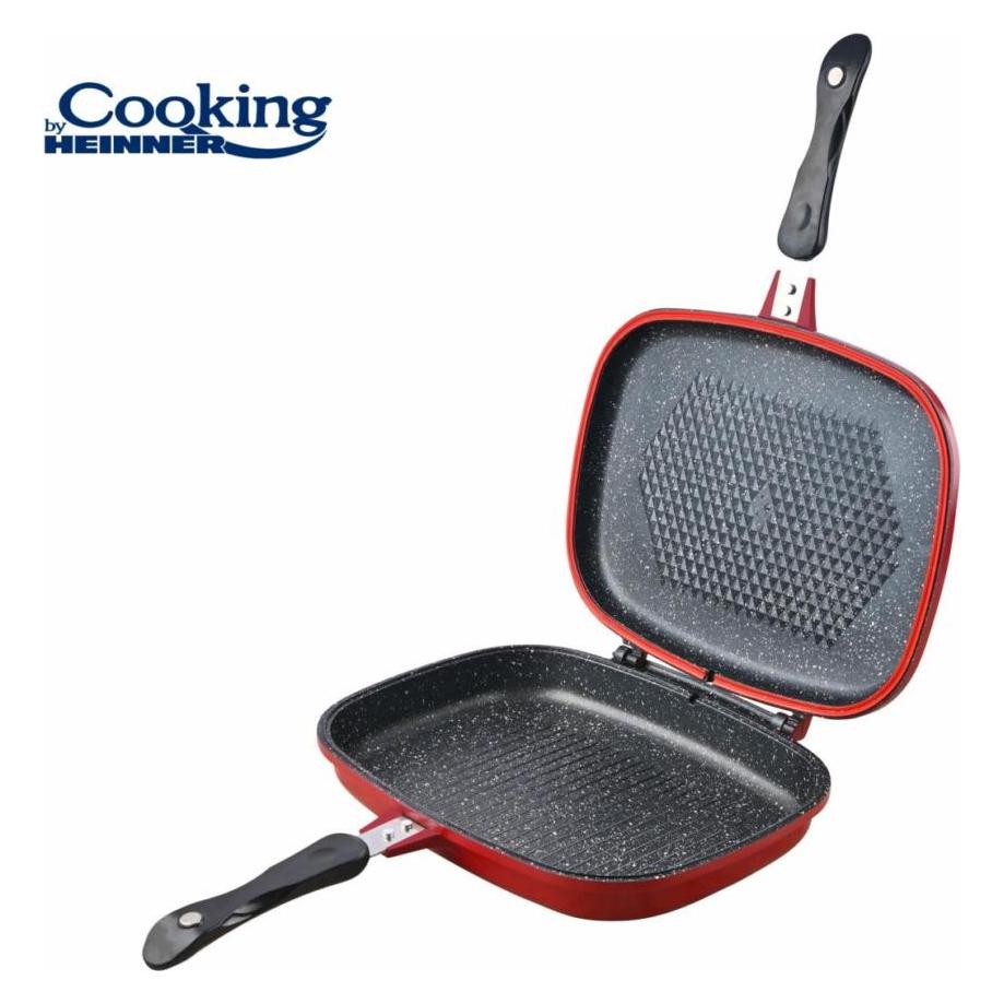 Cooking by Heinner HR-ZCT-32DR (Grillpfanne, Gusseisen) (HR-ZCT-32DR)