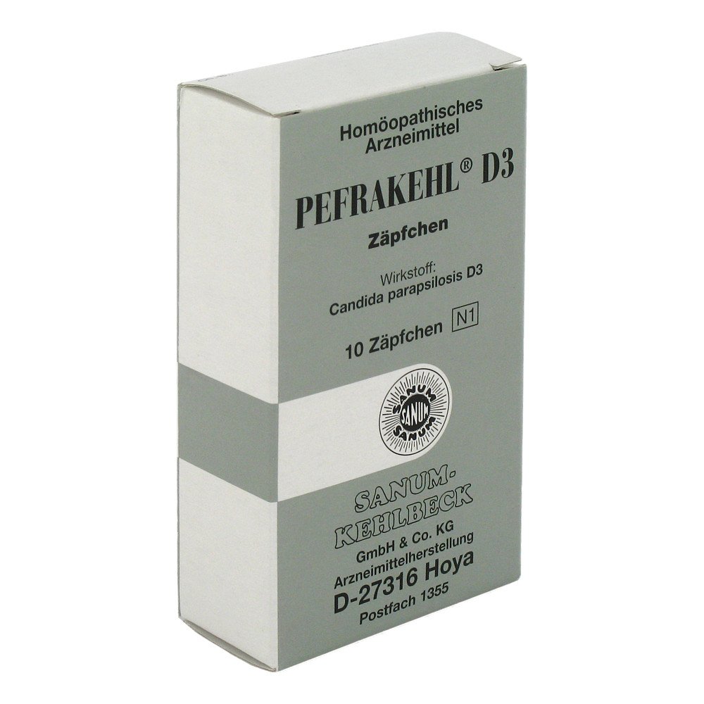 SANUM-KEHLBECK GmbH & Co. KG Pefrakehl Suppositorium D3 03206995