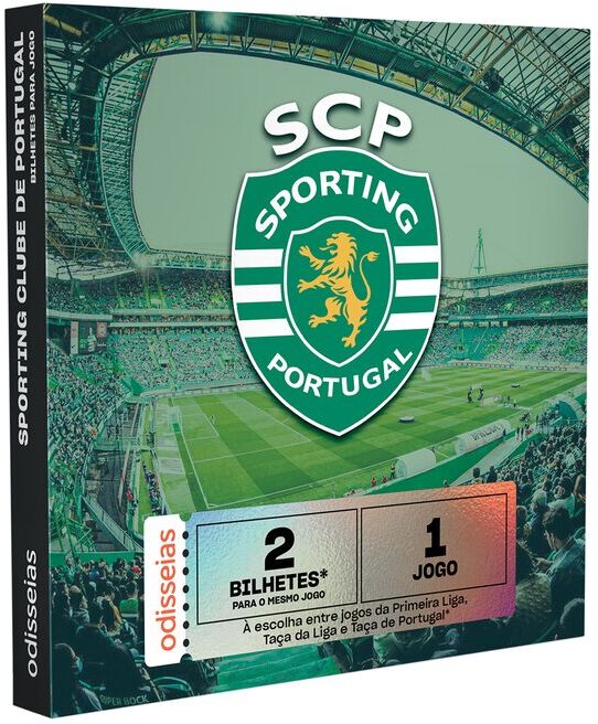 ODISSEIAS SPORTING 2 BILHETES PARA JOGO