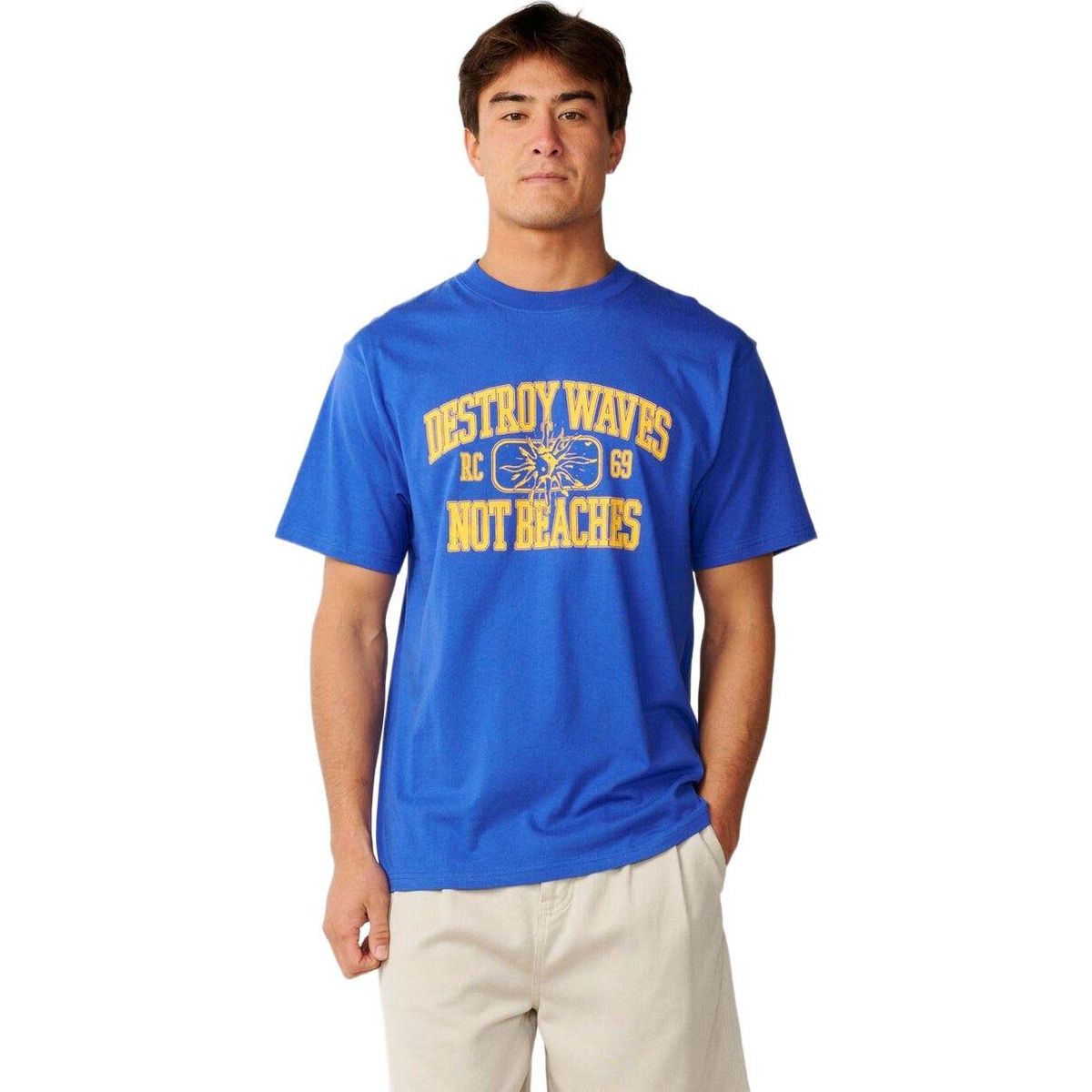 RipCurl Disorder Destroy Waves Tee deep riverside (2928) M 14YMTE-2928-M